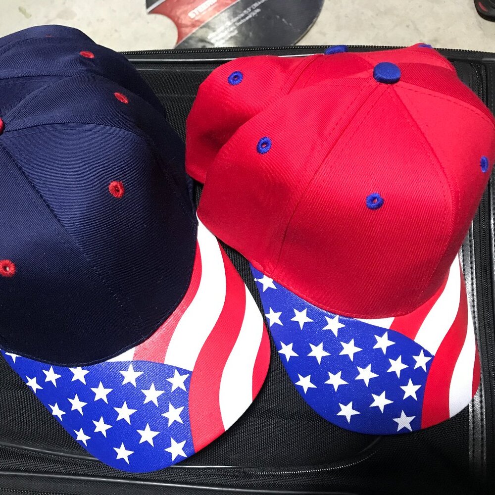 Hat - Cap. USA. NEW, lot of 5. Reday for print or embroidery.